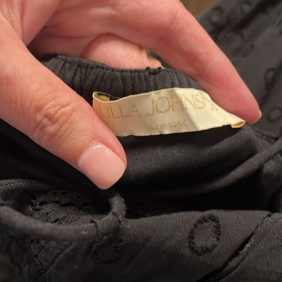 Ulla Johnson Freya Circle Jacquard Tiered Cotton Dress - Picture 6 of 8